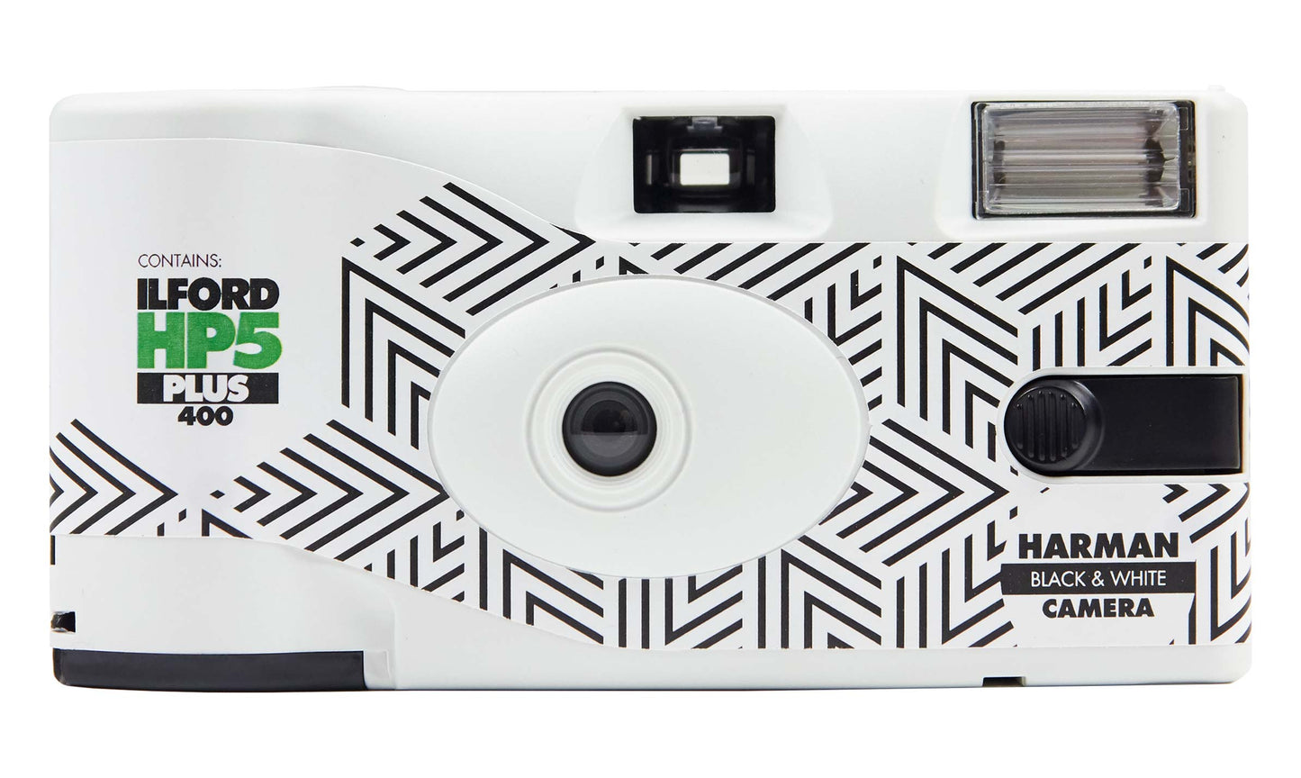 HARMAN Disposable B&W Camera with ILFORD HP5 Film