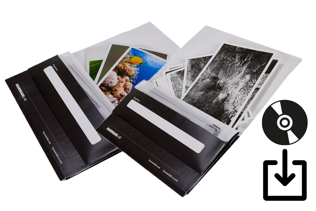 Half Frame Scans and Prints from full negative sets
