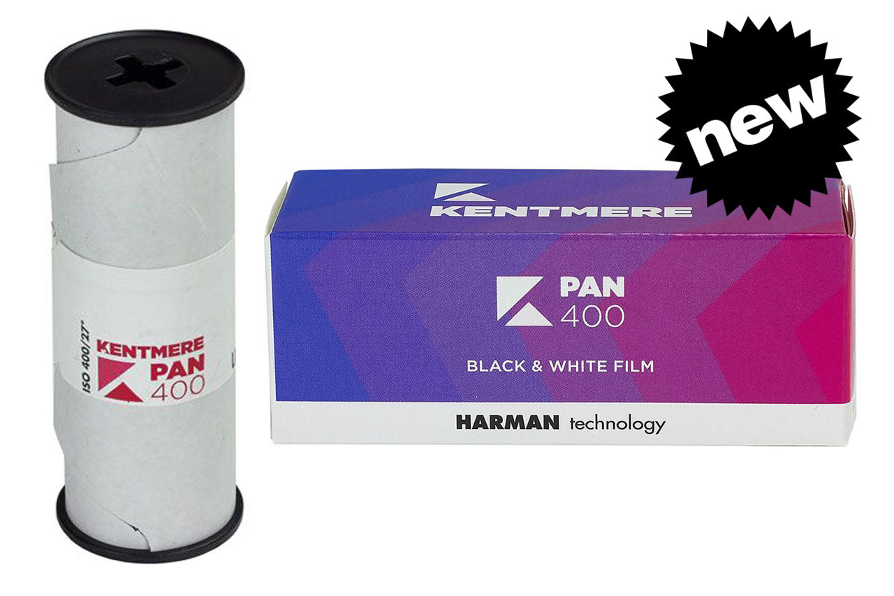 KENTMERE PAN400 120 ROLL FILM – HARMAN Lab