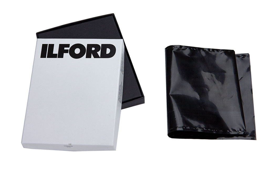 Sheet film empty three tray box and bag