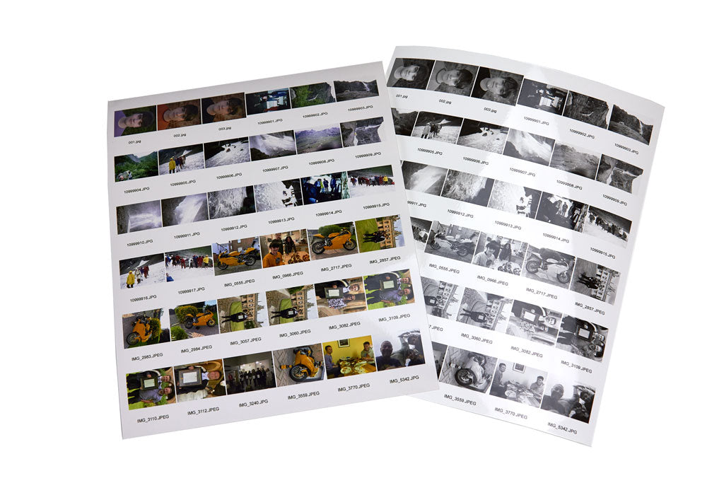 Proof Sheet