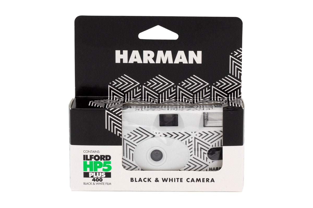HARMAN Disposable B&W Camera with ILFORD HP5 Film