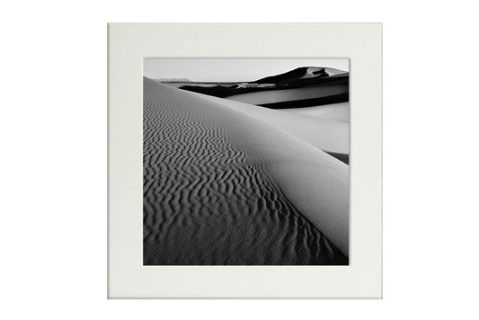 Square Format Mounted and Matted B&W Prints